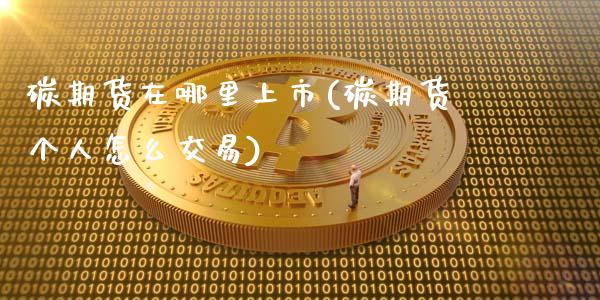 碳期货在哪里上市(碳期货个人怎么交易)_https://www.boyangwujin.com_期货科普_第1张