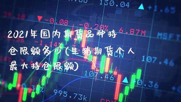 2021年国内期货品种持仓限额多少(生猪期货个人最大持仓限额)