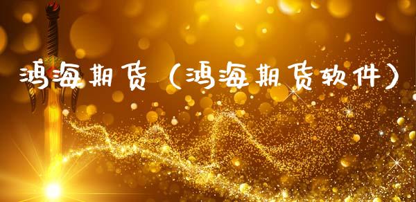 鸿海期货（鸿海期货软件）_https://www.boyangwujin.com_黄金期货_第1张
