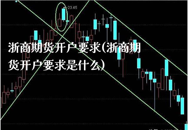 浙商期货开户要求(浙商期货开户要求是什么)_https://www.boyangwujin.com_纳指期货_第1张
