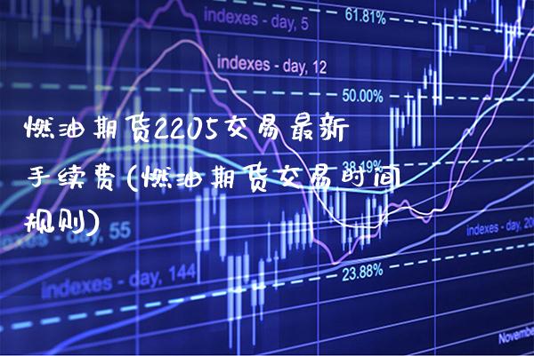 燃油期货2205交易最新手续费(燃油期货交易时间规则)