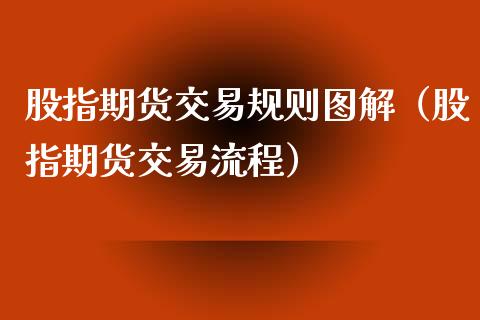 股指期货交易规则图解（股指期货交易流程）