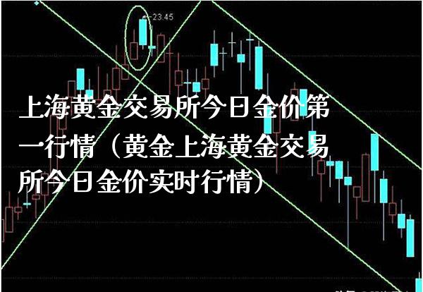 上海黄金交易所今日金价第一行情（黄金上海黄金交易所今日金价实时行情）_https://www.boyangwujin.com_期货直播间_第1张