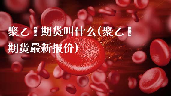 聚乙烯期货叫什么(聚乙烯期货最新报价)_https://www.boyangwujin.com_期货直播间_第1张