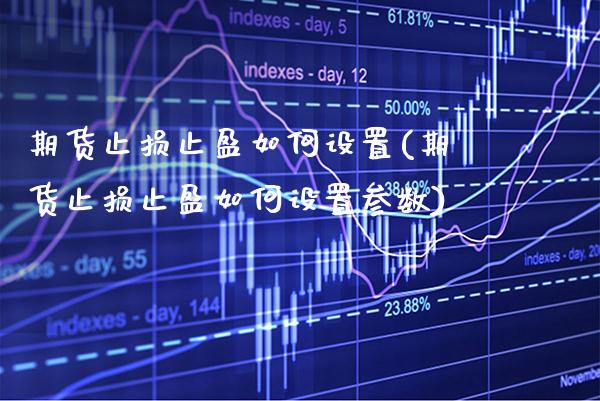 期货止损止盈如何设置(期货止损止盈如何设置参数)_https://www.boyangwujin.com_期货直播间_第1张