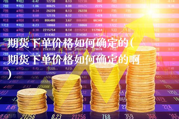 期货下单价格如何确定的(期货下单价格如何确定的啊)_https://www.boyangwujin.com_期货直播间_第1张