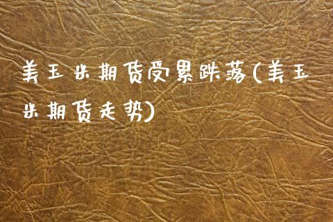 美玉米期货受累跌落(美玉米期货走势)_https://www.boyangwujin.com_期货直播间_第1张