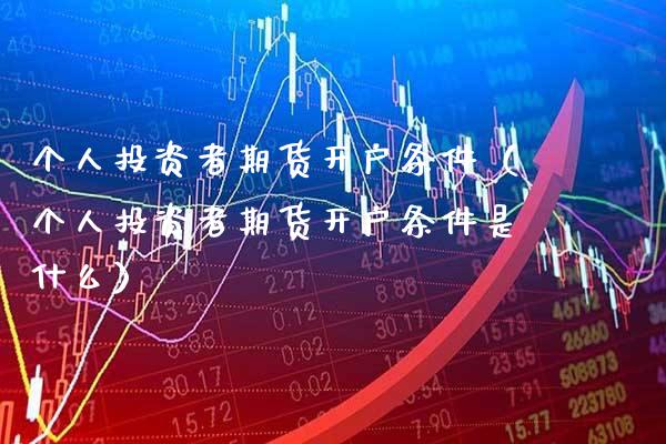 个人投资者期货开户条件（个人投资者期货开户条件是什么）
