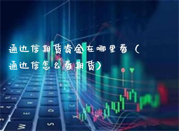 通达信期货资金在哪里看（通达信怎么看期货）