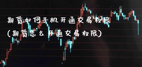 期货如何手机开通交易权限(期货怎么开通交易权限)_https://www.boyangwujin.com_纳指期货_第1张