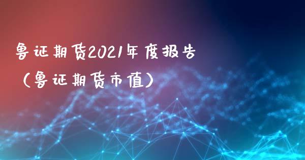 鲁证期货2021年度报告（鲁证期货市值）