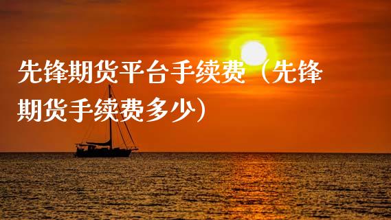 先锋期货平台手续费（先锋期货手续费多少）_https://www.boyangwujin.com_期货直播间_第1张