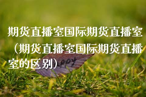 期货直播室国际期货直播室（期货直播室国际期货直播室的区别）