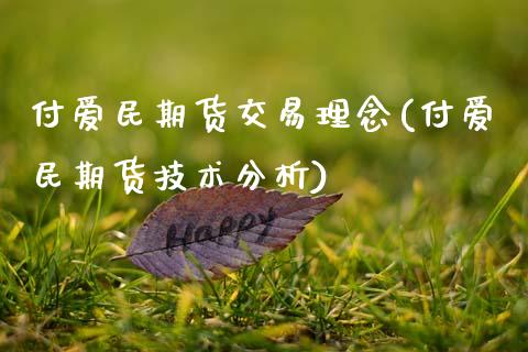 付爱民期货交易理念(付爱民期货技术分析)