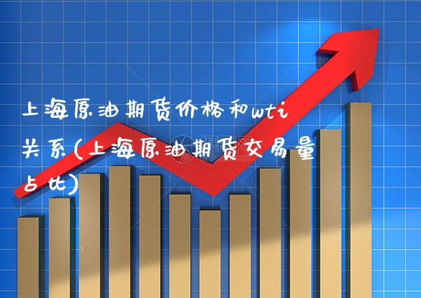 上海原油期货价格和wti关系(上海原油期货交易量占比)