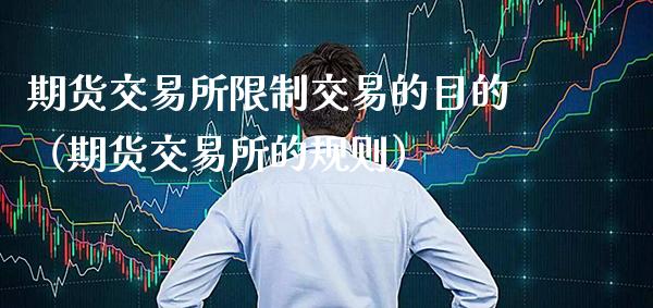 期货交易所限制交易的目的（期货交易所的规则）_https://www.boyangwujin.com_道指期货_第1张