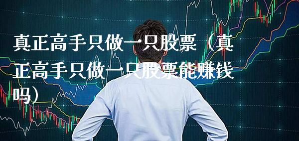 真正高手只做一只股票（真正高手只做一只股票能赚钱吗）_https://www.boyangwujin.com_期货直播间_第1张