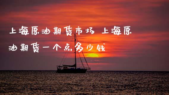 上海原油期货市场 上海原油期货一个点多少钱