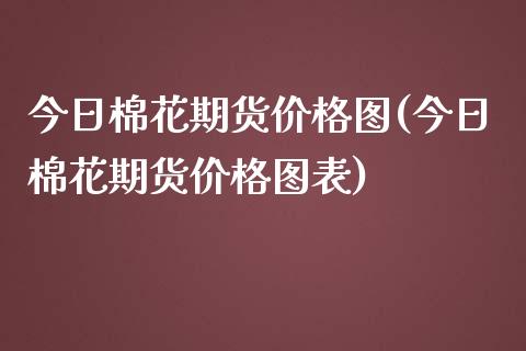 今日棉花期货价格图(今日棉花期货价格图表)