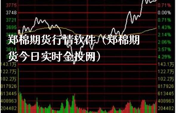 郑棉期货行情软件（郑棉期货今日实时金投网）