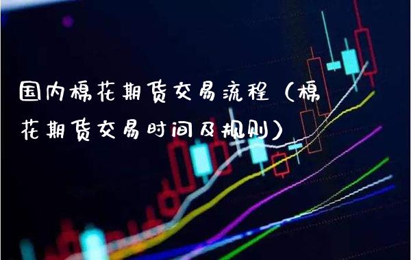 国内棉花期货交易流程（棉花期货交易时间及规则）_https://www.boyangwujin.com_白银期货_第1张
