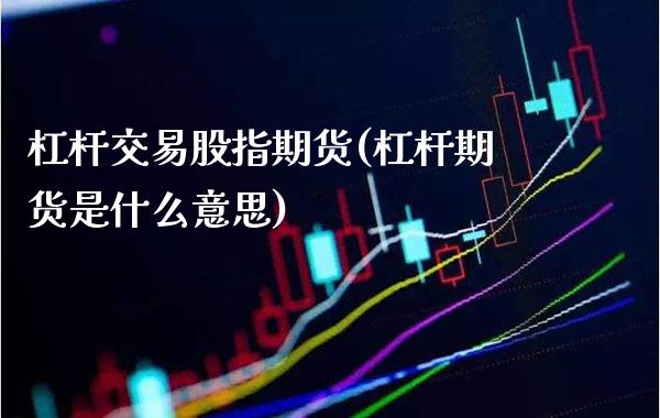 杠杆交易股指期货(杠杆期货是什么意思)_https://www.boyangwujin.com_恒生指数_第1张