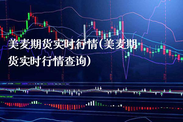 美麦期货实时行情(美麦期货实时行情查询)