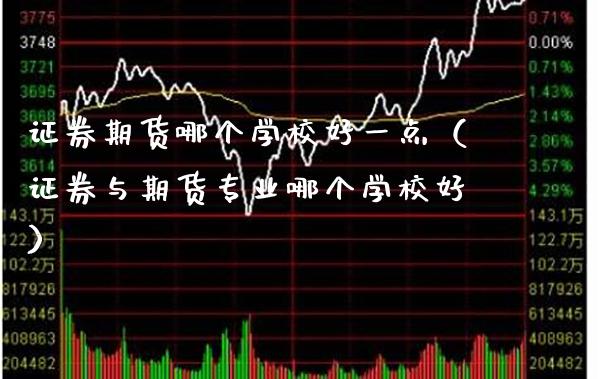 证券期货哪个学校好一点（证券与期货专业哪个学校好）_https://www.boyangwujin.com_纳指期货_第1张