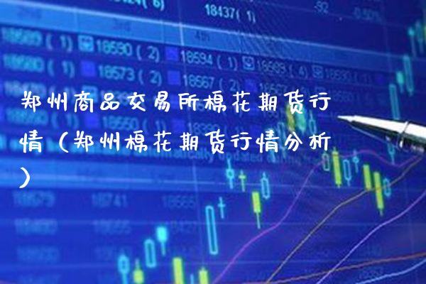 郑州商品交易所棉花期货行情（郑州棉花期货行情分析）