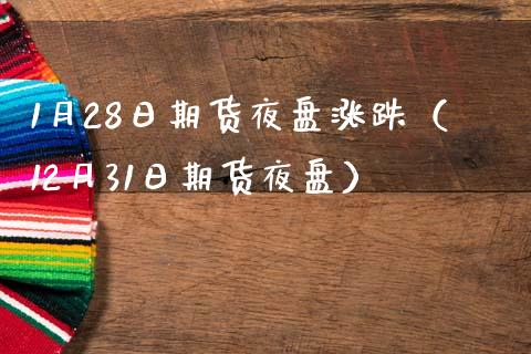 1月28日期货夜盘涨跌（12月31日期货夜盘）