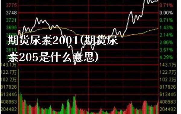 期货尿素2001(期货尿素205是什么意思)_https://www.boyangwujin.com_黄金期货_第1张