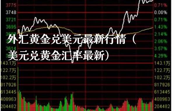 外汇黄金兑美元最新行情（美元兑黄金汇率最新）_https://www.boyangwujin.com_期货直播间_第1张