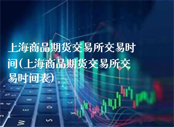 上海商品期货交易所交易时间(上海商品期货交易所交易时间表)