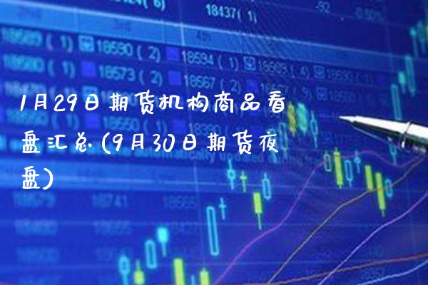 1月29日期货机构商品看盘汇总(9月30日期货夜盘)