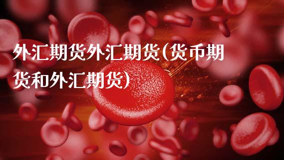 外汇期货外汇期货(货币期货和外汇期货)_https://www.boyangwujin.com_白银期货_第1张