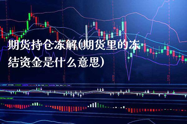 期货持仓冻解(期货里的冻结资金是什么意思)_https://www.boyangwujin.com_期货直播间_第1张