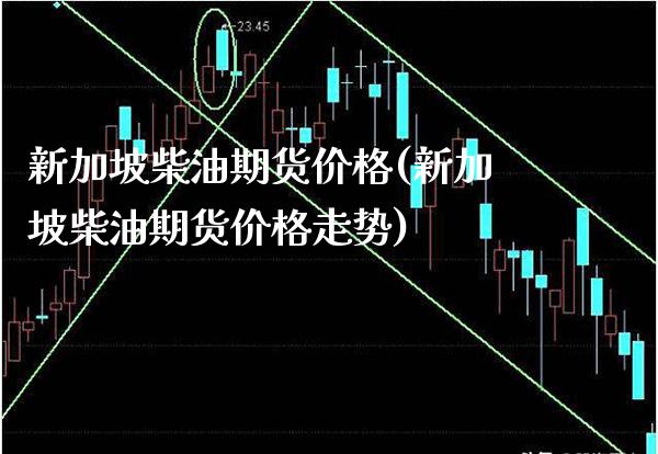 新加坡柴油期货价格(新加坡柴油期货价格走势)_https://www.boyangwujin.com_期货直播间_第1张