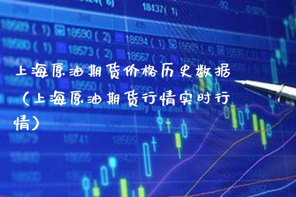 上海原油期货价格历史数据（上海原油期货行情实时行情）_https://www.boyangwujin.com_道指期货_第1张