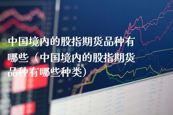 中国境内的股指期货品种有哪些（中国境内的股指期货品种有哪些种类）
