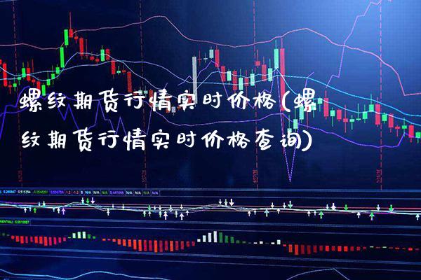 螺纹期货行情实时价格(螺纹期货行情实时价格查询)_https://www.boyangwujin.com_期货直播间_第1张