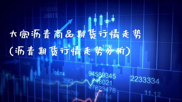 大宗沥青商品期货行情走势(沥青期货行情走势分析)_https://www.boyangwujin.com_期货直播间_第1张