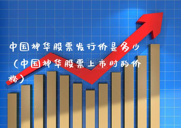 中国神华股票发行价是多少（中国神华股票上市时的价格）_https://www.boyangwujin.com_期货直播间_第1张