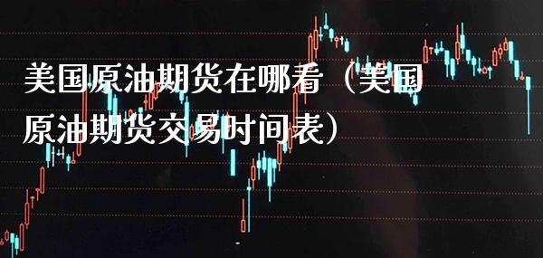 美国原油期货在哪看（美国原油期货交易时间表）