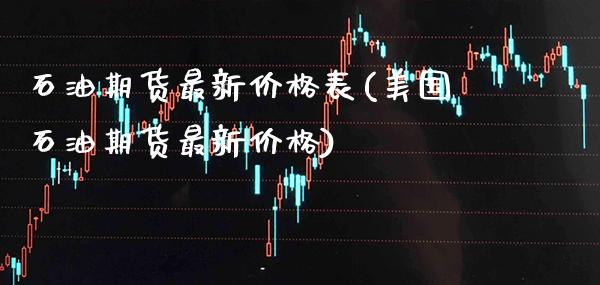 石油期货最新价格表(美国石油期货最新价格)