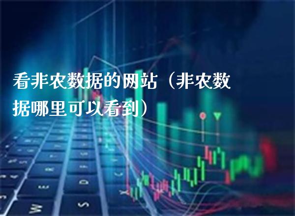 看非农数据的网站（非农数据哪里可以看到）_https://www.boyangwujin.com_道指期货_第1张