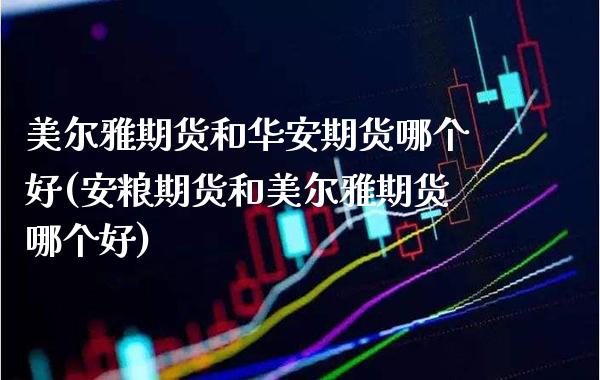 美尔雅期货和华安期货哪个好(安粮期货和美尔雅期货哪个好)_https://www.boyangwujin.com_黄金期货_第1张