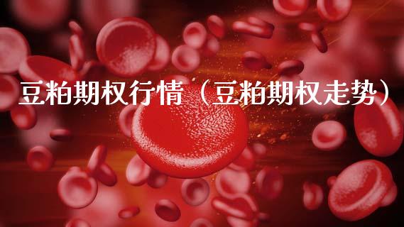 豆粕期权行情（豆粕期权走势）