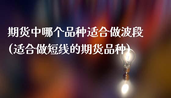 期货中哪个品种适合做波段(适合做短线的期货品种)_https://www.boyangwujin.com_内盘期货_第1张