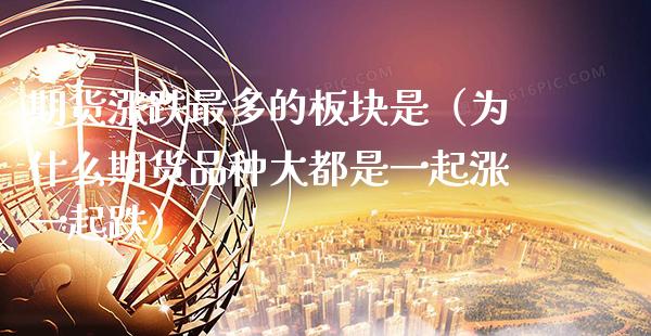 期货涨跌最多的板块是（为什么期货品种大都是一起涨一起跌）_https://www.boyangwujin.com_期货直播间_第1张