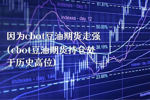 因为cbot豆油期货走强(cbot豆油期货持仓处于历史高位)
